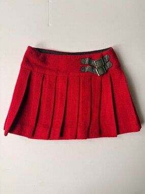 Red Crewcuts Mini Skirt